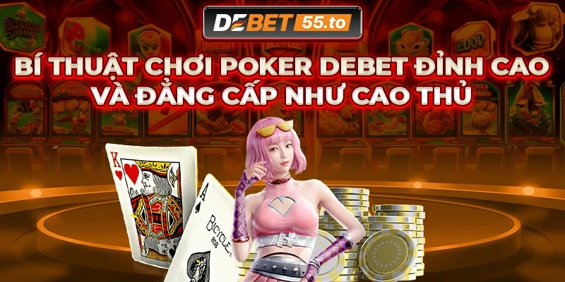 Bí quyết chơi Poker DEBET đẳng cấp như cao thủ